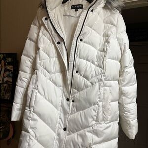 White Puffer Jacket